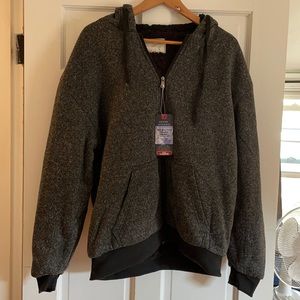 Sherpa Lined Hooded Jacket